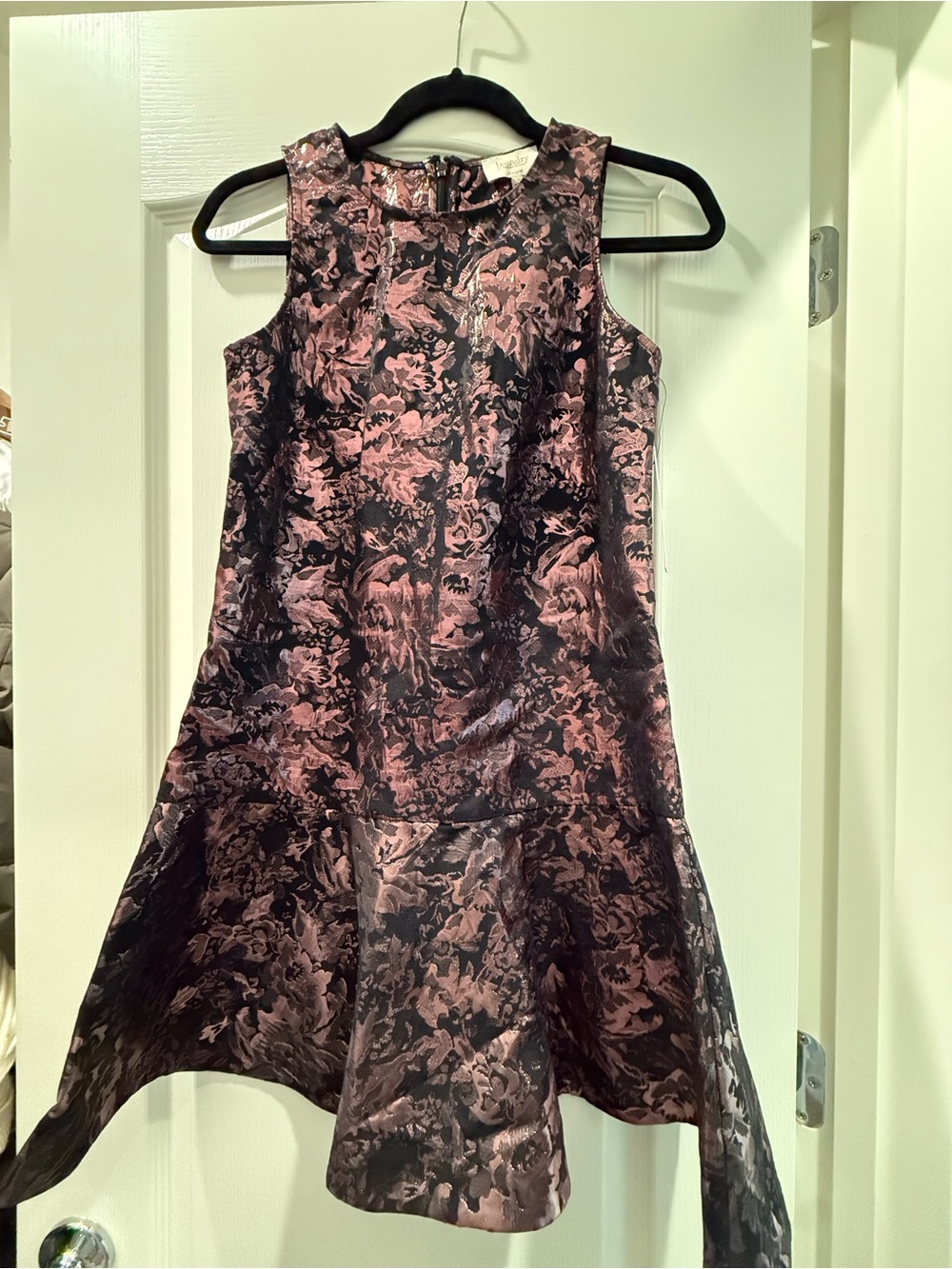 NWT Laundry by Shelli Segal Electric Pink Floral Dress Size 0